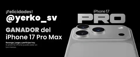 ¡Llévate un iPhone 17 Pro Max!